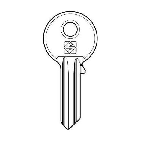 LLAVE DE LATÓN PARA CILINDRO 'UNIVERSAL' UL053