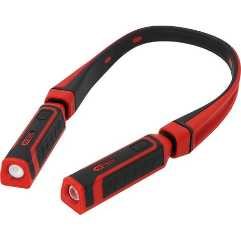 KS Tools eQi UltimateBEAM 2in1 Nackenleuchte mit zwei abnehmbaren Arbeitsleuchten je 180 Lumen (1/5)
