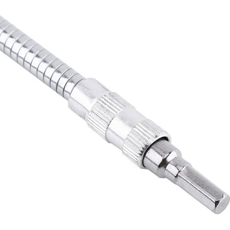 300mm argent flexible arbre charge forage arbre flexible travail meulage électrique arbre flexible multi-angle bielle adapté à la salle des outils