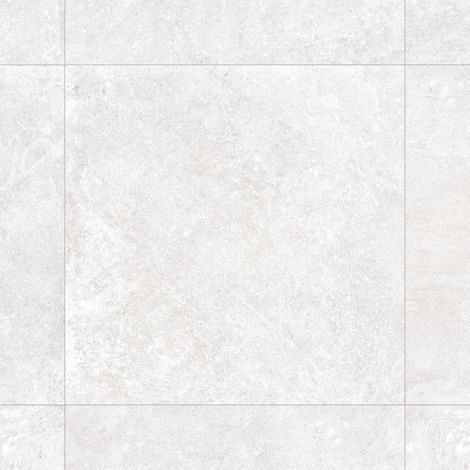 Carrelage effet Béton Blanc Lin 60x60x0,9 cm In&Out Sorelan - Sol et mur intérieur et Sol extérieur (vendu par carton de 1,08 m²) - RO'MA CARRELAGE (1/3)
