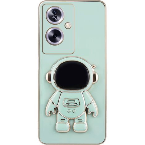 Oppo A79 5G Hülle, Astronaut, Grün