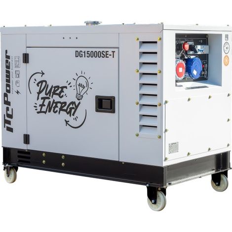 DG15000SET Generador Eléctrico Diésel Insonorizado Full Power 12Kw/15KVAs de ITCPower