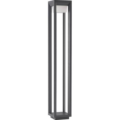 LED-utomhuslampa "Gamion " aus aluminium / grå / zink von PRIOS