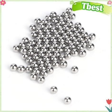 Perles De Nettoyage - Acier Inoxydable 304 - Pour Carafe Bouteille Cafetiere Vase - Diametre 3 Mm - Lot De 500 (1/4)