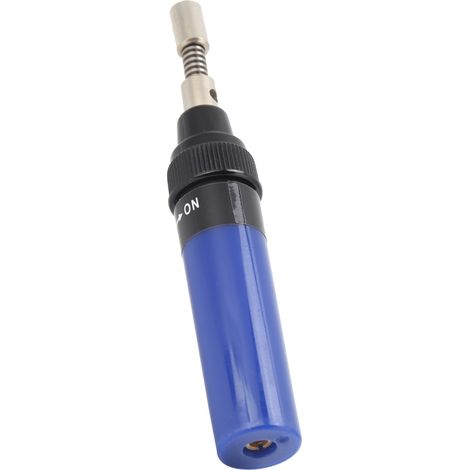 Nachfüllbarer Gaslötkolben in Stiftform mit reinem Butangas, 8 ml, VA-100, Dunkelblau (1/5)