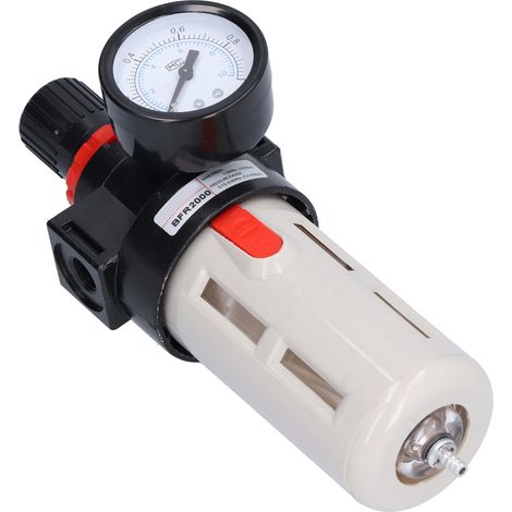 Kit combiné de vanne de régulation de pression pour filtre à air, unité de traitement de l'air comprimé, lubrificateur pneumatique à brouillard d'huile PT 1/4 BFR2000 (1/5)