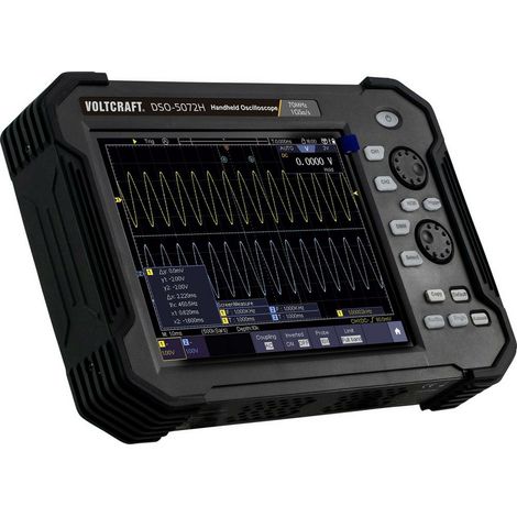 [GEBRAUCHT] B-Ware Voltcraft Dso 5072 H Hand Oszilloskop Lcd Touchdisplay 70 M Hz 2 Kanal 1 G Sa/S