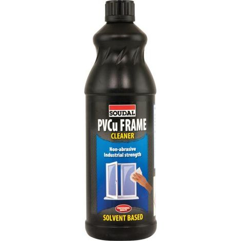 Soudal PVCu Solvent Cleaner Clear 1000ml 113621