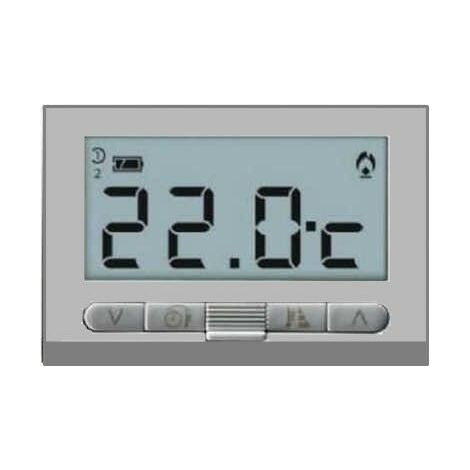 BPT termostato compatibile Vimar Bticino Gewiss - TA350 TA/350 ARGENTO