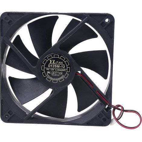 Capacité de refroidissement pour ventilateur à double vitesse, silencieux, avec contrôle automatique de la température, 120 mm (1/4)