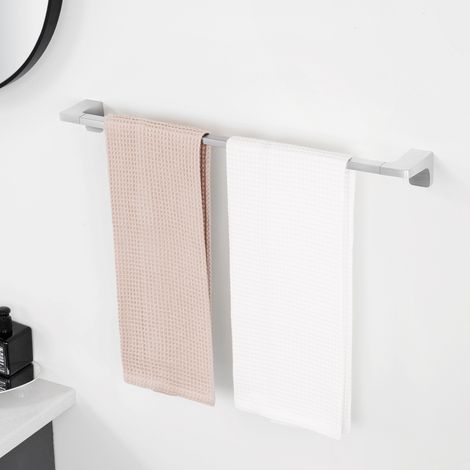 CECIPA MAX Handtuchstangen Badetuchhalter Edelstahl Bohrinstallation Gebürstet 59cm (1/5)