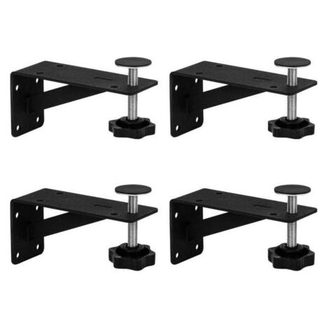 Kit de reparación de 4 piezas para soporte de fregadero bajo encimera, soporte ajustable para fregadero bajo encimera, soporte para fregadero de cocina bajo encimera para gabinetes estrechos, soporte (1/5)