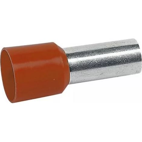 Legrand 037669 Embout de c‚blage (x100) Starfix - pour conducteurs section 10 mm≤ - brun