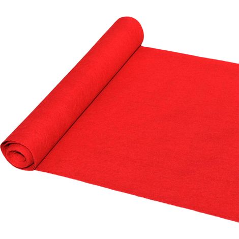 Tapis rouge de bienvenue pour mariage, salle de conférence, tapis décoratif extérieur jetable, tapis antidérapant pour escalier, allée ou salle de réception. (1/5)
