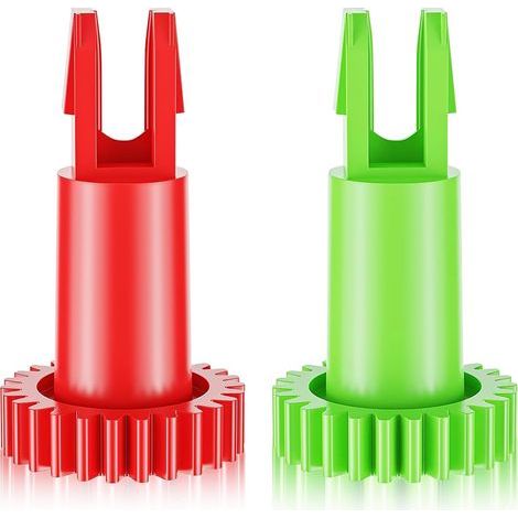 Ingranaggio motore spazzola laterale per aspirapolvere ECOVACS DEEBOT OZMO 950/920/N5/N8 T5/T9/T8, 1 ingranaggio rosso, 1 ingranaggio verde (1/5)