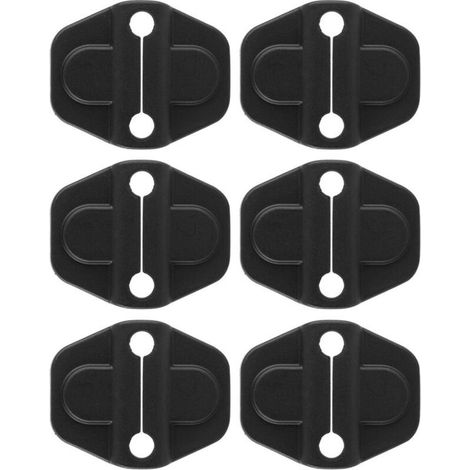 Cache-serrures de porte, lot de 6 décorations pour serrures de porte de voiture Jeep Wrangler JL JLU Sports Sahara Freedom Rubicon (1/4)