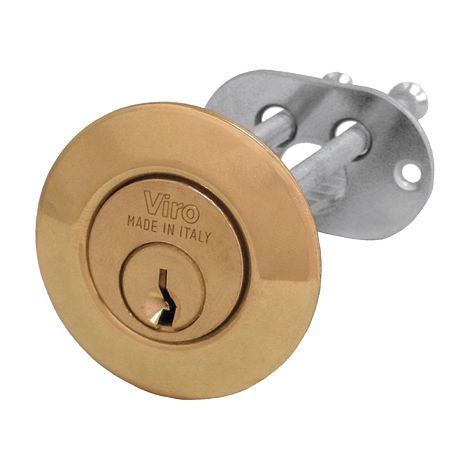 CILINDRO ESTERNO STACCATO 712 VIRO  OTTONE CHIAVI 3 MM 85 MAX