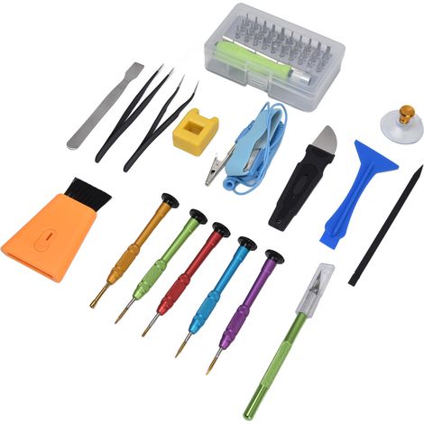 Reparaturset mit Schraubendreherbits für Handy-, PC-, Uhren- und Brillenreparatur (1/5)