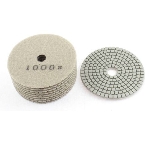 1000 Zubehör für Elektrowerkzeuge Grit 100mm Durchm. Granit-marmor Diamant Polierpad Polier-Zubehör