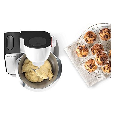 Bosch MUM5 Start Line universal Küchenmaschine de 800 W 3,9 L Orange, Silber, Transparent, White