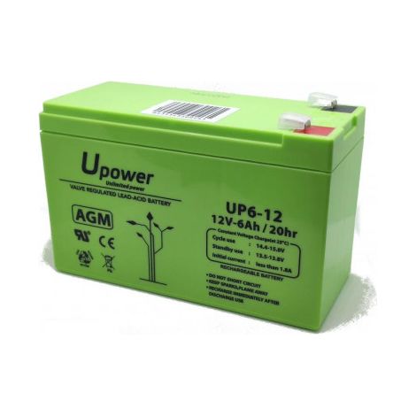 Batería U-Power AGM 12V 6Ah