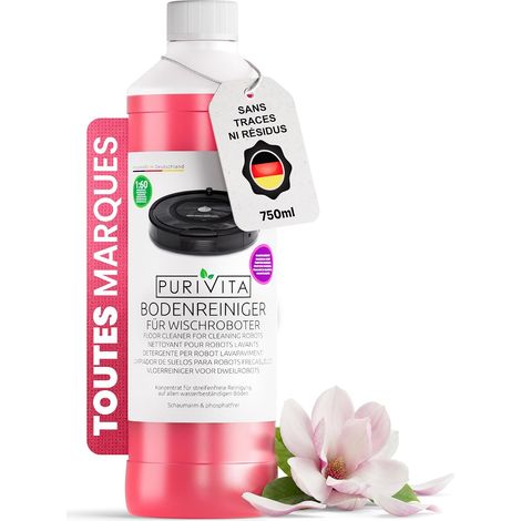 Nettoyant Sol Concentré Robot Laveur, 750 ml Magnolia (1/5)