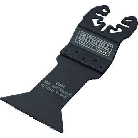Faithfull Bi-Metal Fine Flush Cut Wood Metal Multi Tool Blade 44mm FAIMFWM44 (1/2)
