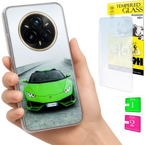 Schutzhülle für Realme 14 Pro+ 5G / 14 Pro Plus 5G: Rückseite + 9H-Glas (1/5)