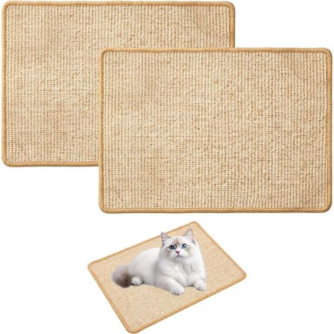 2-Piece Sisal Scratching Mat for Rabbits, Scratching Mat for Rabbits (1/5)