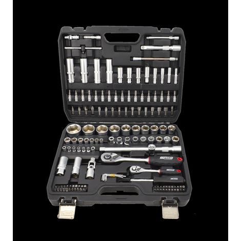 Llave awtools aw39144bl juego 144 piezas resistente al óxido (1/3)