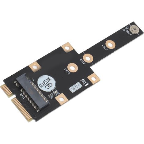 Adattatore convertitore da M.2 NGFF NVMe Mini PCIe a SSD M-key per 2230 2242 2260 2280 (1/5)