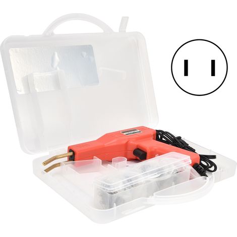 Soudeur plastique portatif PVC pour réparation de pare-chocs auto, machine multifonction 110V US Plug rouge (1/5)