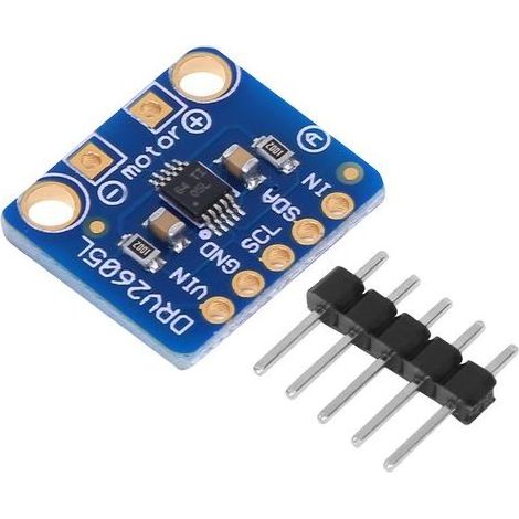 Contrôleur de Moteur Haptique DRV2605L, Contrôle Audio avec stabilité, Puce I2C à des Fins Diverses. (1/5)