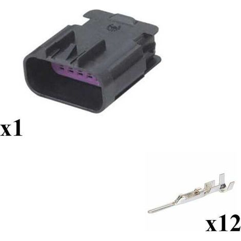 Kit connettore serie GT 150 porta maschio 12 vie