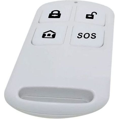 Bardusch-, HXA006, Système de sécurité sans Fil, WiFi, GSM, Compatible avec Tuya Smart, Messages SMS, Télécommande (1/3)