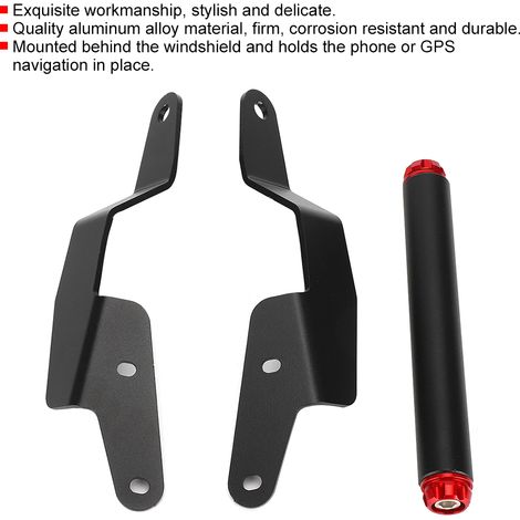 Support de navigation GPS pour moto, support de poteau avant et support de téléphone compatibles avec les modèles NC750X 2014-2015 et NC700X 2012-2014. (1/5)