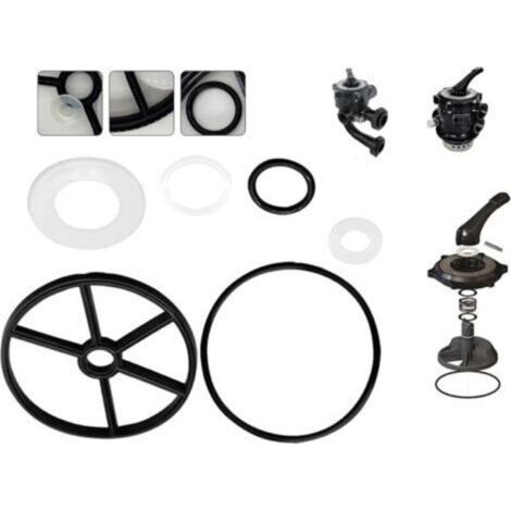 Pièces de filtre à sable pour piscine, kit de joint araignée, valve de rechange Hayward Vario Flo multiport de 5,1 cm, compatible avec le kit Hayward 1 1/2\ (1/5)