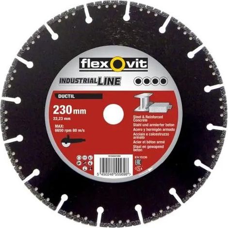 Disque Diamant Multi-usage Ductil 125mm Flexovit