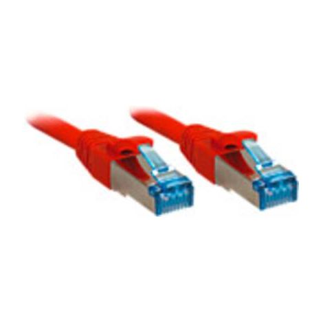 LINDY 47161 RJ45 Câble réseau, câble patch CAT 6a S/FTP 0.50 m rouge 1 pc(s) R986391 (1/2)