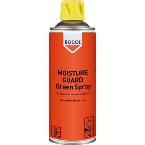 Spray Rocol Ruggine Temporanea (Verde) 400Ml Umidità Guardia (Da 12)