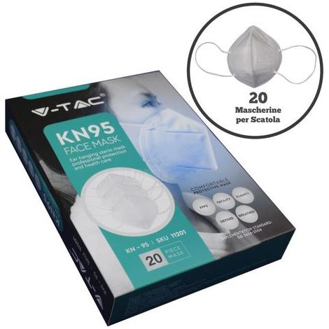 20 Pezzi Mascherine KN95 SKU-11201 (1/4)