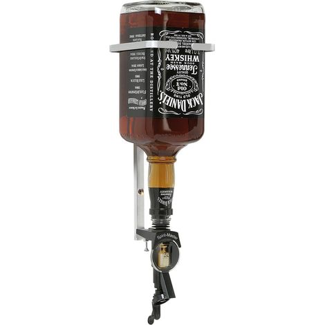 JACK DANIEL'S Flaschenhalter, Flaschen Wandhalterung, Wandhalter für 3 Liter Flasch