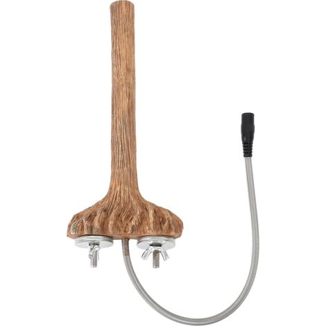 Beheizbare Sitzstangen für Vogelkäfige, schnelles Aufheizen, intelligente Temperaturregelung, thermische Sitzstange aus Kunstharz für Papageien, Winter, EU-Stecker 100–240 V (1/5)