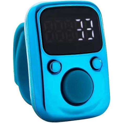 Mini-Fingerzähler mit LED-Digitalanzeige und beleuchtetem Zähler.
