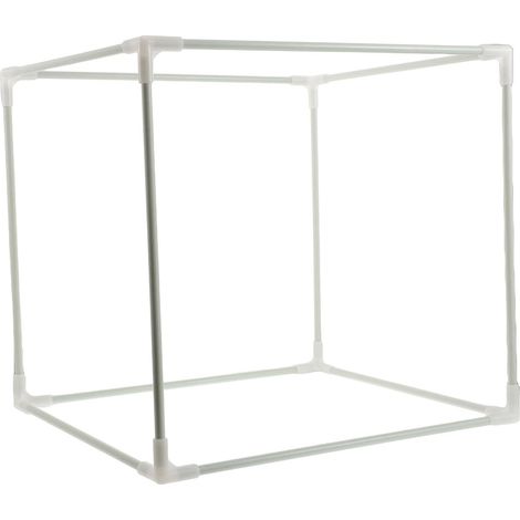 Structure de support en plastique pour cuve de fermentation, dimensions 35,5 x 35,5 x 39 cm (1/4)