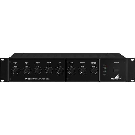 Monacor PA-900 Amplificateur ELA 120 W