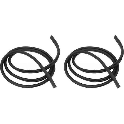 2 burletes de goma para puertas delanteras izquierda/derecha para Ford F-150 F-250 1997-2004 2L3Z-1820708-AA 2L3Z1820708AA F65Z1820708AA (1/5)