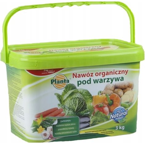 Engrais granulé pour légumes biologique 3 kg