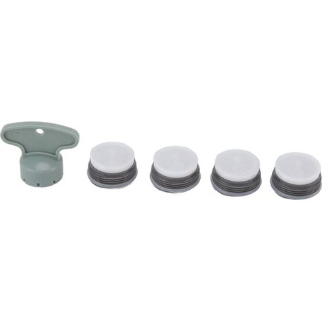 M20 Faucet Aerators, 5 Pieces, Professional Insert Faucet Replacement Part with Wrench for Bathroom and Kitchen
