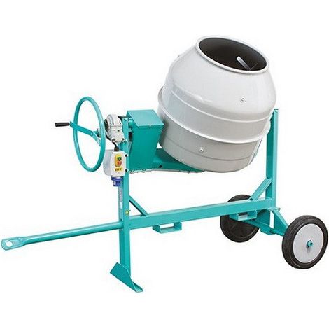 Imer - Bétonnière non tractable Pro thermique WORMS EX 17 4,2kW cuve 235L - S 250
